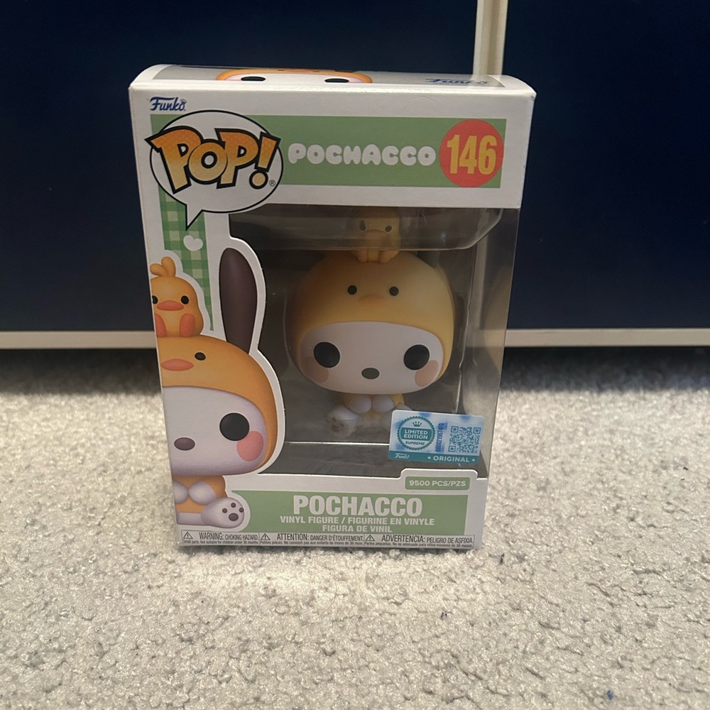 Pochacco Limited Edition Supreme 9,500 Piece Funko Pop